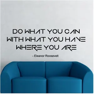 Ambiance-sticker Sticker Eleanor Roosevelt - Do what you canVendu parambiance-sticker