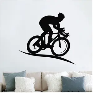 Ambiance-sticker Sticker Silhouette cycliste pas cher
