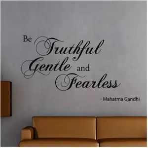 Ambiance-sticker Sticker Be truthful, gentle and fearlessVendu parambiance-sticker