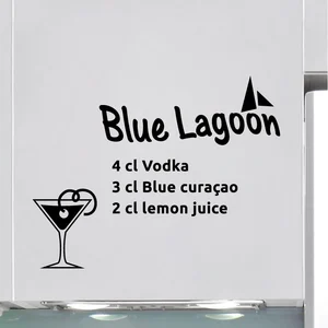 Ambiance-sticker Sticker déco cocktail Blue lagoonVendu parambiance-sticker