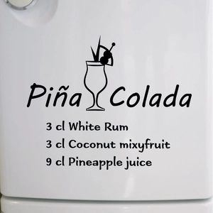 Ambiance-sticker Sticker déco cocktail Pina Colada pas cher