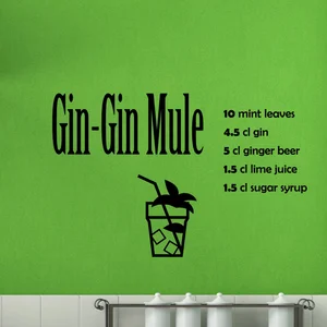 Ambiance-sticker Sticker déco cocktail Gin-gin muleVendu parambiance-sticker
