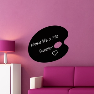 Ambiance-sticker Sticker Ardoise Plateau de peintre pas cher