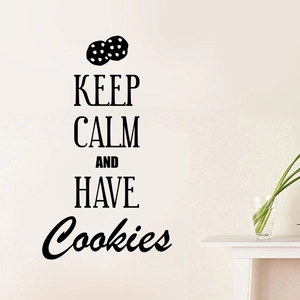 Ambiance-sticker Sticker Keep calm and have cookiesVendu parambiance-sticker