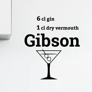 Ambiance-sticker Sticker déco cocktail GibsonVendu parambiance-sticker