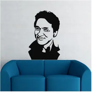 Ambiance-sticker Sticker Portrait Jackie Chan pas cher