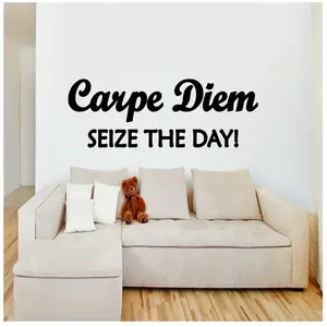 Ambiance-sticker Sticker citation Carpe diem, seize the dayVendu parambiance-sticker