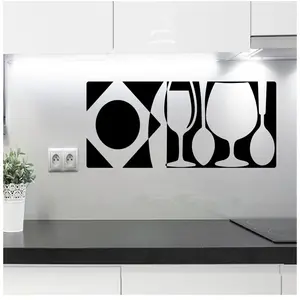 Ambiance-sticker Sticker cuisine couverts de tablesVendu parambiance-sticker