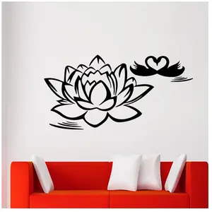Ambiance-sticker Sticker Amour de cygnes sur le lac pas cher