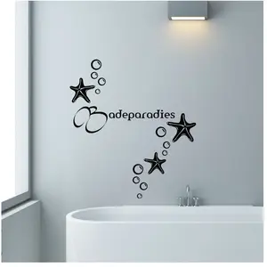 Ambiance-sticker Sticker salle de bain citation Badeparadies pas cher