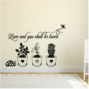 Ambiance-sticker Sticker citation Love and you shall be lovedVendu parambiance-sticker