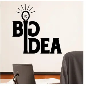 Sticker citation Big ideaVendu parambiance-sticker