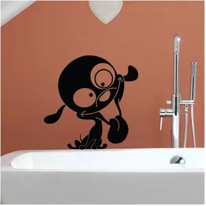 Ambiance-sticker Sticker Caricature Chiot heureux pas cher