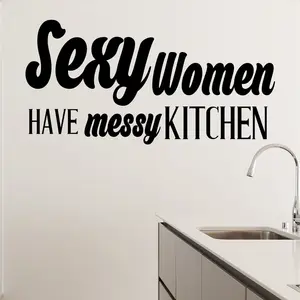 Ambiance-sticker Sticker citation cuisine Sexy womenVendu parambiance-sticker