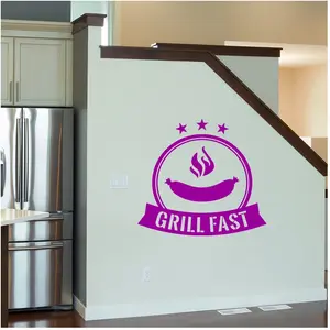 Sticker cuisine Grill fastVendu parambiance-sticker