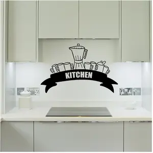 Ambiance-sticker Sticker cuisine Service à café "Kitchen"Vendu parambiance-sticker