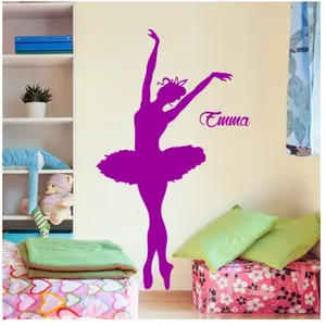 Ambiance-sticker Sticker prénom personnalisable Danseuse étoileVendu parambiance-sticker