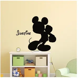 Ambiance-sticker Sticker prénom personnalisable La souris contenteVendu parambiance-sticker
