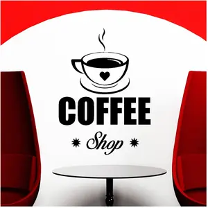 Ambiance-sticker Sticker cuisine Coffee shopVendu parambiance-sticker