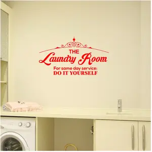 Ambiance-sticker Sticker The laundry Room for same day serviceVendu parambiance-sticker