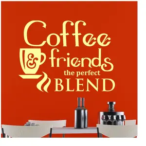 Ambiance-sticker Sticker Coffee friends the perfectVendu parambiance-sticker
