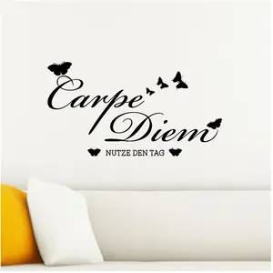 Ambiance-sticker Sticker Carpe diem - Nutze Den TagVendu parambiance-sticker