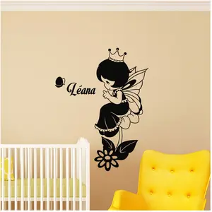 Ambiance-sticker Sticker prénom personnalisable La princesse des féesVendu parambiance-sticker