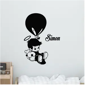 Ambiance-sticker Sticker prénom personnalisable Un ange tombé du cielVendu parambiance-sticker