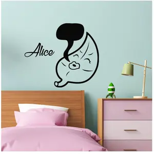 Ambiance-sticker Sticker prénom personnalisable FeuilleVendu parambiance-sticker