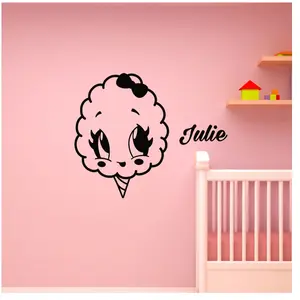 Ambiance-sticker Sticker prénom personnalisable Glace toute mignonneVendu parambiance-sticker