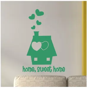 Ambiance-sticker Sticker citation Home, sweet homeVendu parambiance-sticker