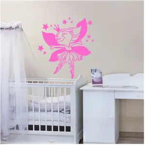 Ambiance-sticker Sticker La petite fée heureuse pas cher