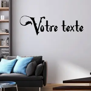 Ambiance-sticker Sticker Texte Personnalisable vintage épiqueVendu parambiance-sticker