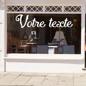 Ambiance-sticker Sticker Texte Personnalisable vintage féeriqueVendu parambiance-sticker