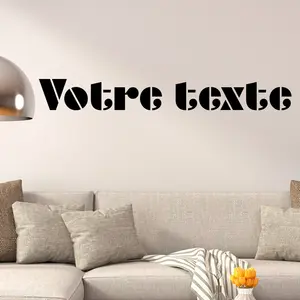Ambiance-sticker Sticker Texte Personnalisable vintage gangster styleVendu parambiance-sticker