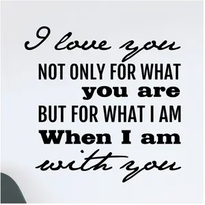 Ambiance-sticker Sticker I love you ... you are when i am with youVendu parambiance-sticker