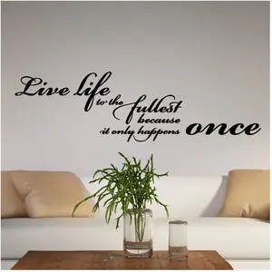 Ambiance-sticker Sticker Live life to the fullestVendu parambiance-sticker