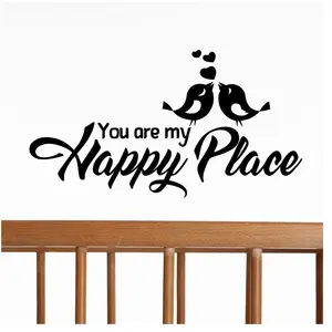 Ambiance-sticker Sticker citation You are my happy placeVendu parambiance-sticker
