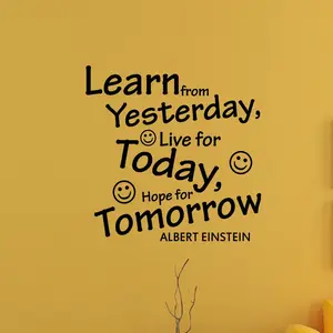 Ambiance-sticker Sticker Hope for tomorrow (Albert Einstein)Vendu parambiance-sticker