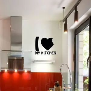 Ambiance-sticker Sticker cuisine I love ly kitchenVendu parambiance-sticker