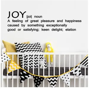 Ambiance-sticker Sticker citation joy: a feeling of great pleasureVendu parambiance-sticker