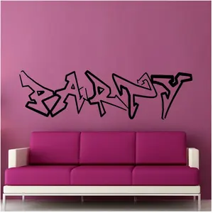 Ambiance-sticker Sticker Graffiti Party pas cher