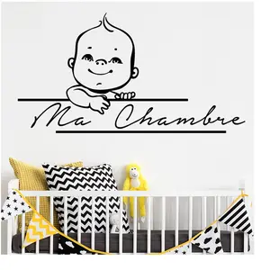 Ambiance-sticker Sticker citation Ma chambreVendu parambiance-sticker