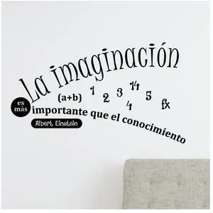 Ambiance-sticker Sticker citation La imaginacion ... - Albert EinsteinVendu parambiance-sticker