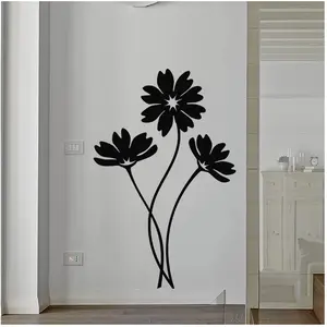 Ambiance-sticker Sticker fleurs entremêlées pas cher