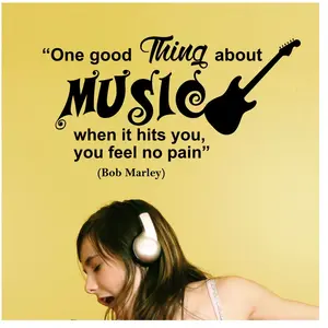 Ambiance-sticker Sticker citation You feel no pain - Bob MarleyVendu parambiance-sticker