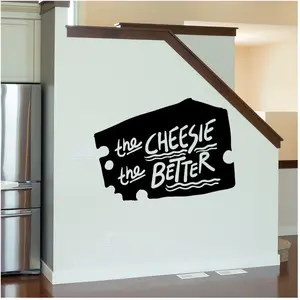 Sticker cuisine The cheesie, the betterVendu parambiance-sticker