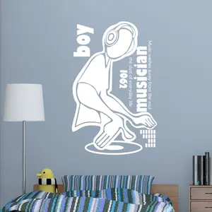 Ambiance-sticker Sticker musique citation music washes away from the soulVendu parambiance-sticker