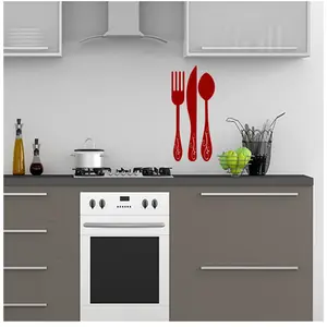 Ambiance-sticker Sticker cuisine Somptueux cuillère couteau fourchetteVendu parambiance-sticker