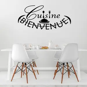 Ambiance-sticker Sticker citation cuisine bienvenueVendu parambiance-sticker